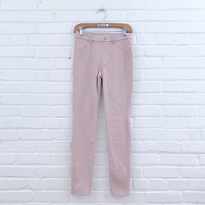 UNIQLO jeggings pink stretch jeans